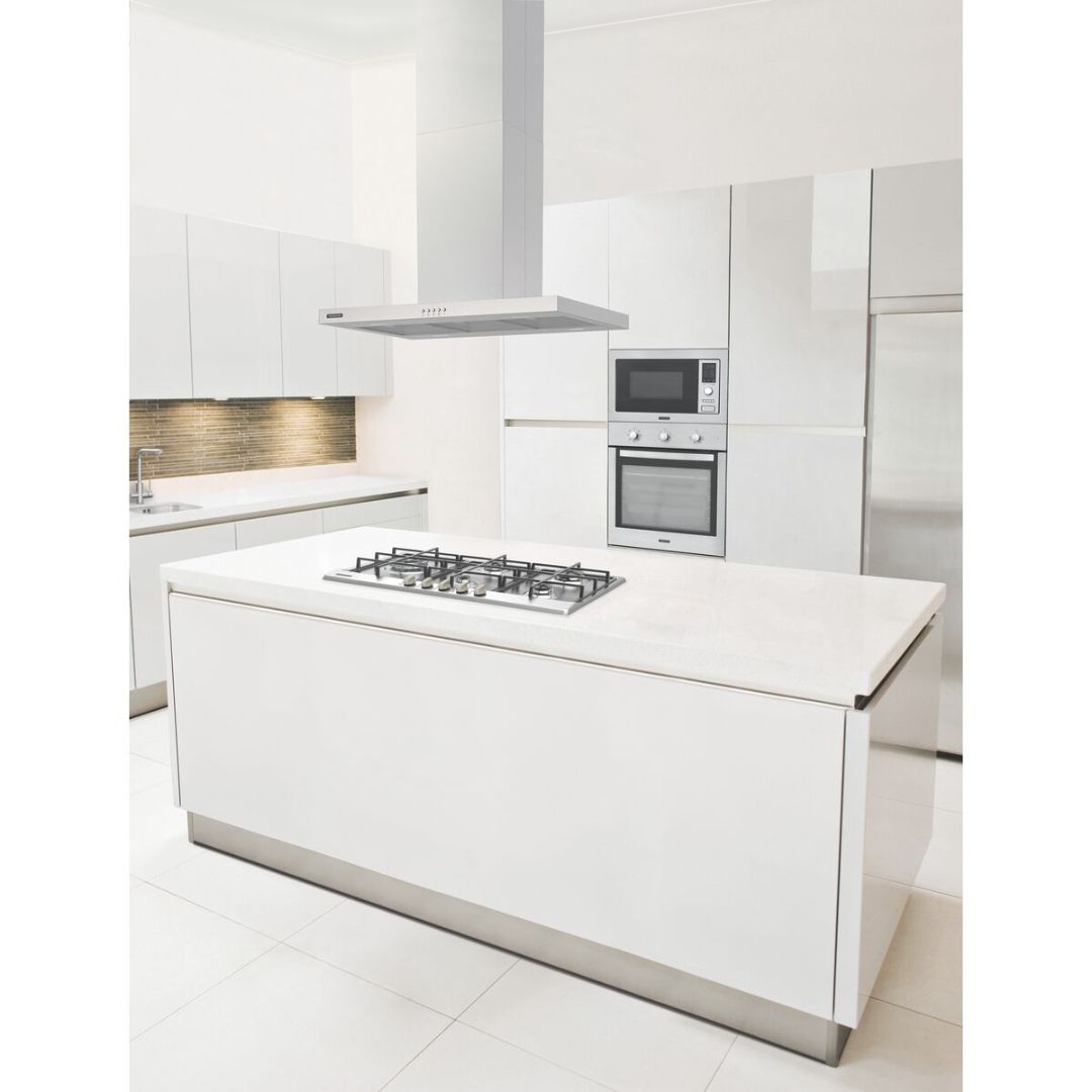 Cooktop Tramontina Penta Plus Aço Inox com Tempres em Ferro, 5GX TRI SS 90- 94752104 - Imagem 2