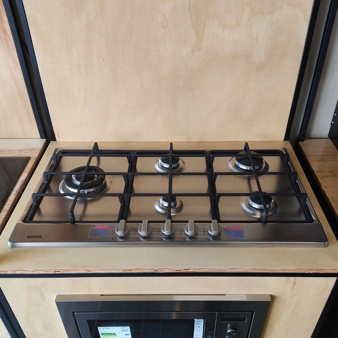 Cooktop Tramontina Penta Plus Aço Inox com Tempres em Ferro, 5GX TRI SS 90- 94752104 - Imagem 8