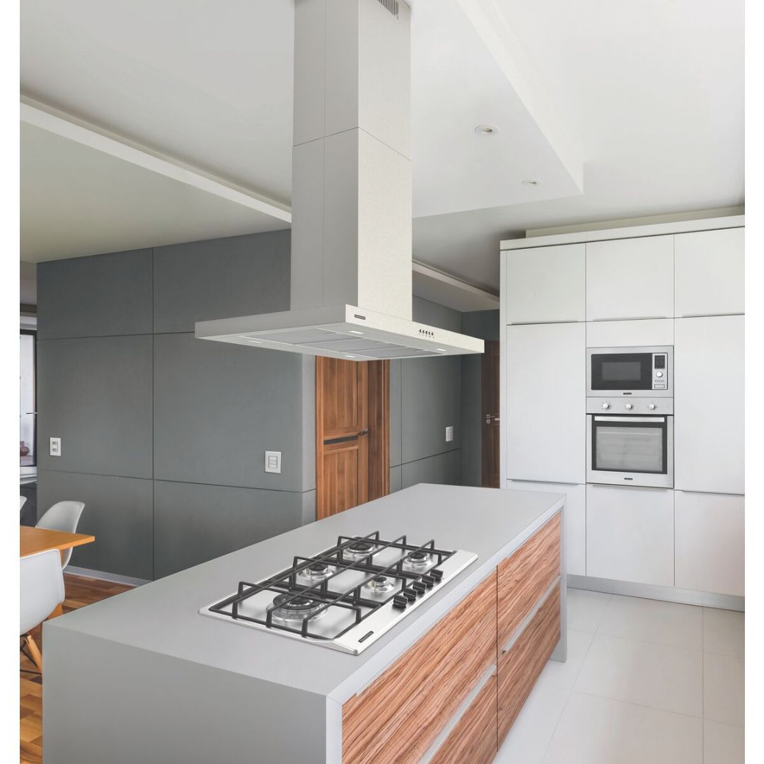 Cooktop Tramontina Penta Plus Aço Inox com Tempres em Ferro, 5GX TRI SS 90- 94752104 - Imagem 3