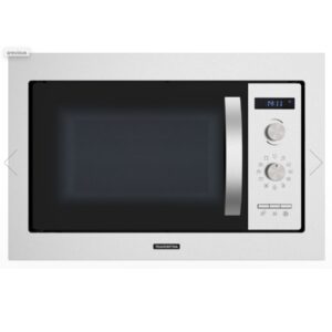 1 Micro-ondas de Embutir Tramontina Inox 60 25 L em Aço Inox com Acabamento Scotch Brite 8 Funções
