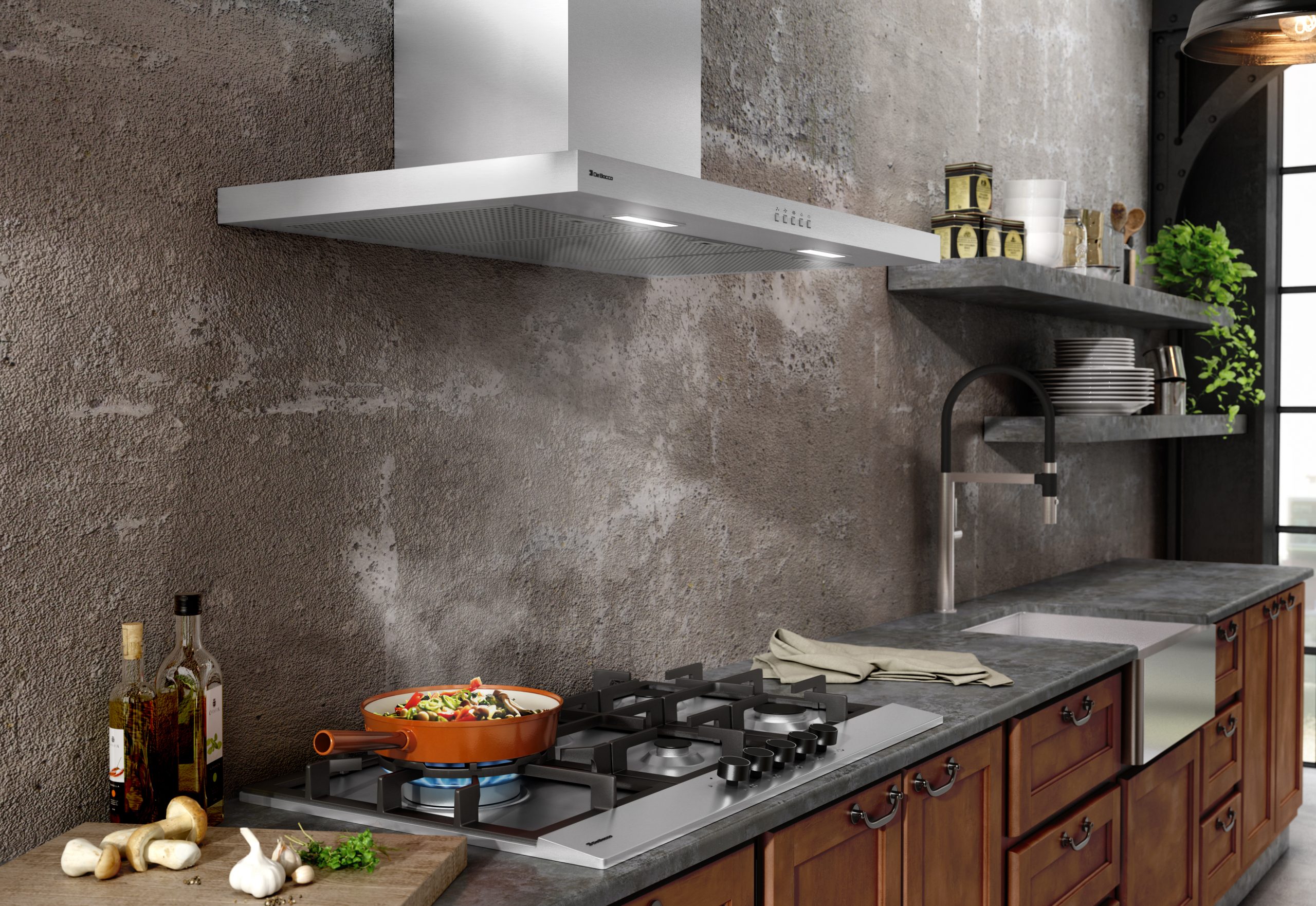 Cooktop Zurique Aço inox 90cm. - Imagem 2