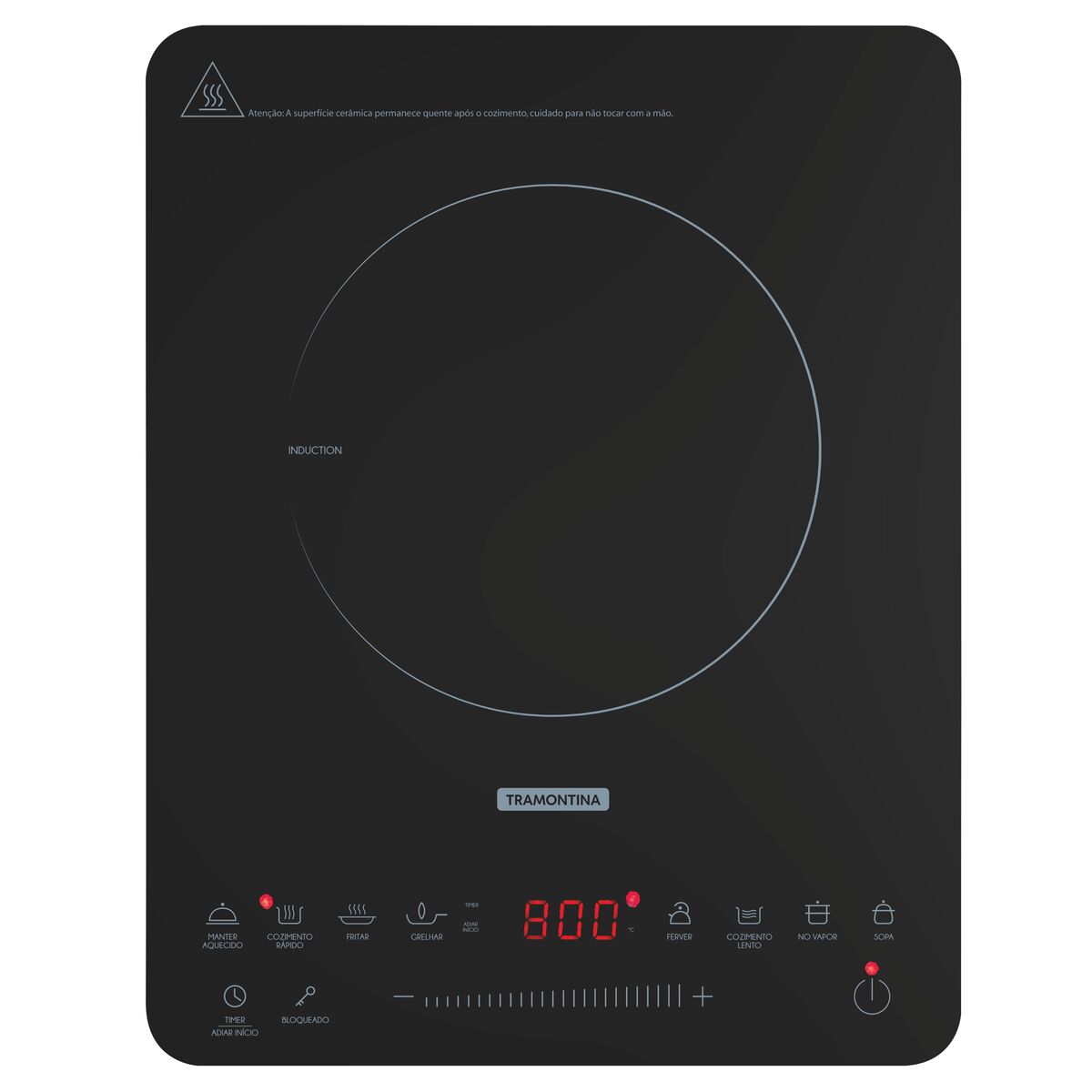 Cooktop Portátil por Indução Tramontina Slim Touch