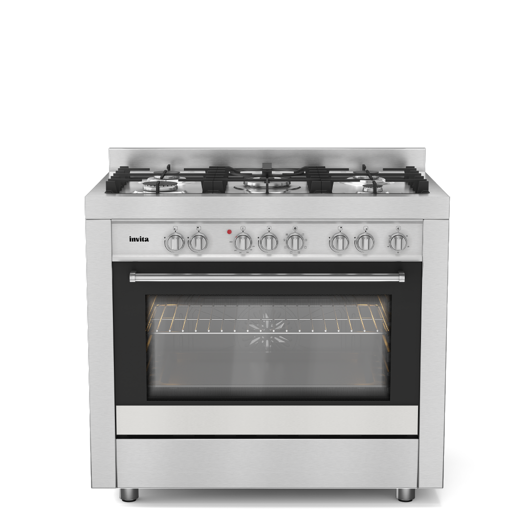 Fogão Invita Gás/Elétrico 90cm 220 V
