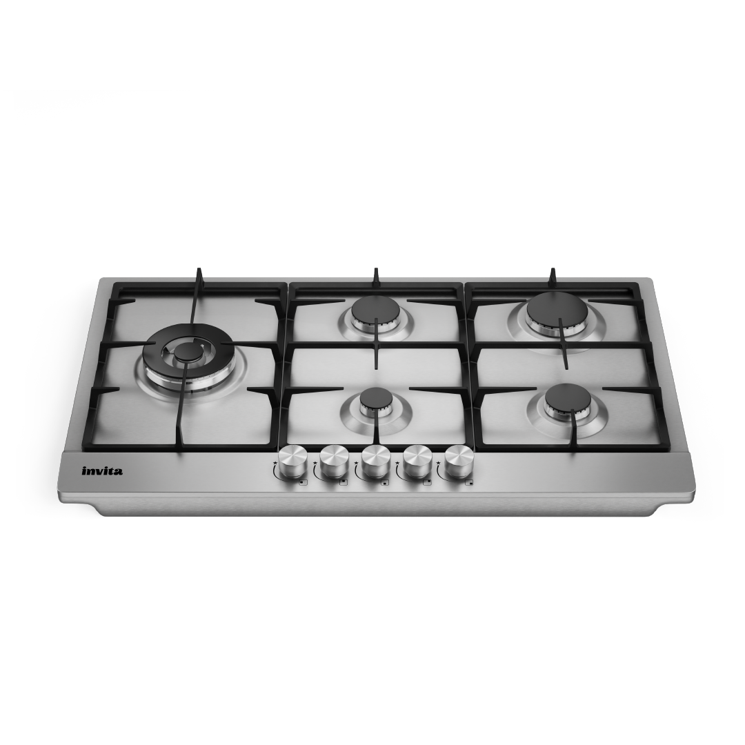Cooktop Invita a Gás Inox 90 cm - Imagem 4