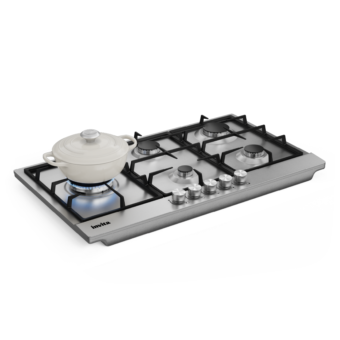 Cooktop Invita a Gás Inox 90 cm - Imagem 2